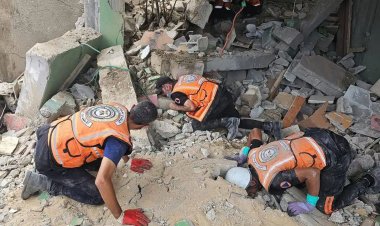 İşgalci İsrail Gazze'de bir evi bombaladı: 2 şehid 18 yaralı