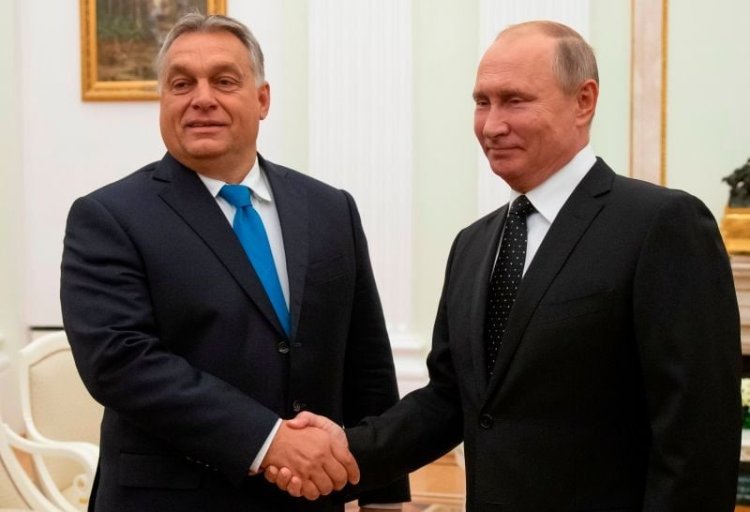 Putin ile Orban, Moskova'da bir araya geldi