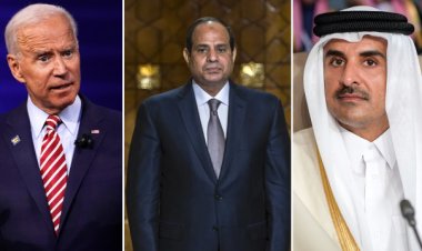 Biden, Gazze'de ateşkes için Sisi ve Şeyh Temim ile görüştü