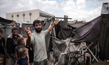 Çadırlara mahkum olan Gazzeliler, yağmurlarla felaketi yaşıyor