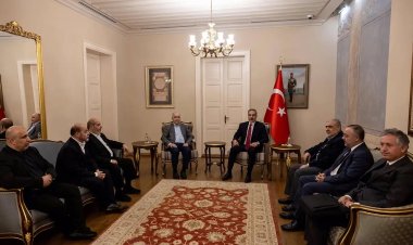 Bakan Fidan HAMAS heyeti ile bir araya geldi