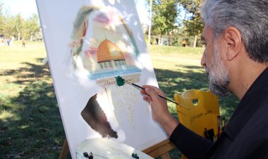 Onlar çizgi ve resimleriyle Gazze'nin sesini duyuruyor