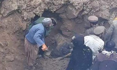 Afganistan'da altın madeninde çökme: 3 ölü
