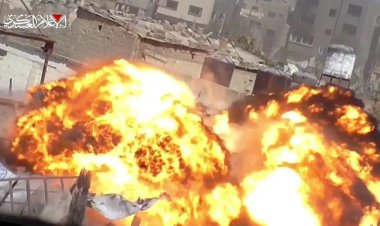 Kassam Tugayları, birçok İsrail aracını bombalayarak işgalcileri imha etti