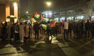 Fas'ta Macron'un Filistin direnişine ilişkin açıklaması protesto edildi