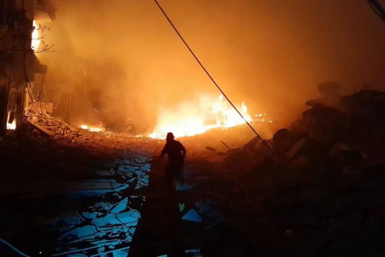 İşgalci katiller Cibaliya'yı bombaladı: Çok sayıda şehid var!