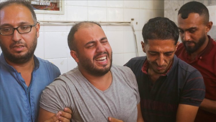 Çadırları bombalanan Filistinliler, yaşadıklarını anlattı