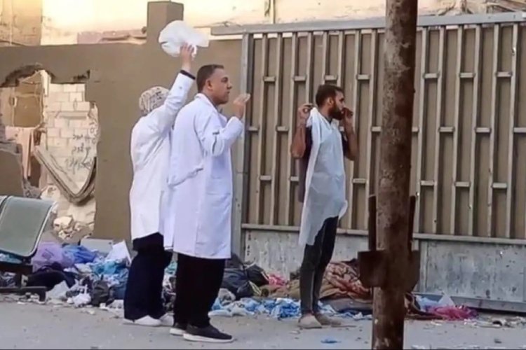 İsrail, Gazze'de Kemal Advan Hastanesi'ndeki tüm erkek sağlık personelini esir aldı