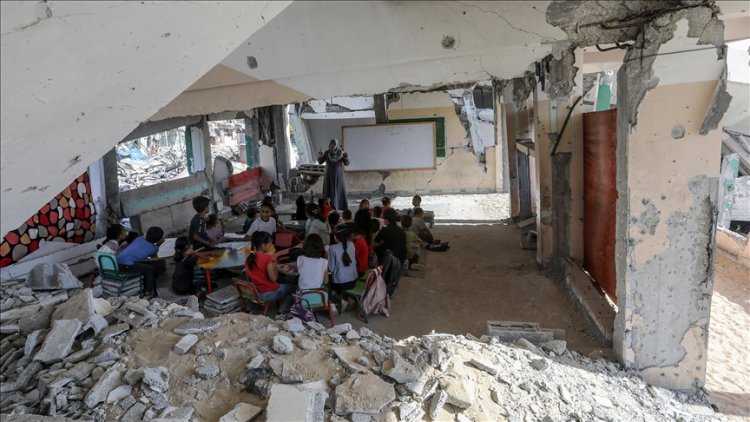 İşgalci İsrail'in Gazze ve Batı Şeria'daki saldırılarında 11 bin 852 öğrenci şehid düştü
