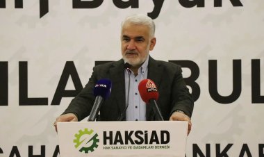 Yapıcıoğlu işadamlarına hitap etti: Her işin başı doğruluktur