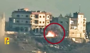 Hizbullah, işgal rejimini vurduğu anları paylaştı!