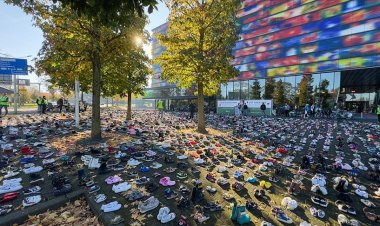 Hollanda'da, İsrail'in katlettiği Filistinli gazeteciler ve çocuklar için anma etkinliği yapıldı