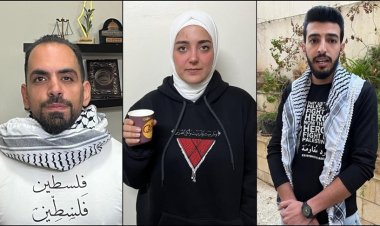 Ürdünlü gençler, soykırıma uğrayan Gazze'ye dikkatleri çekmek için açlık grevi başlattı