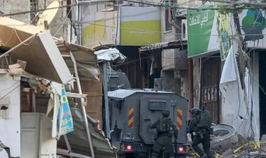 Katil İsrail Batı Şeria'da birçok bölgeye baskın düzenledi