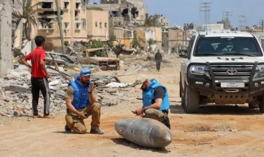 BM: Gazze'deki savaş kalıntıları uzun vadeli bir tehdit oluşturuyor