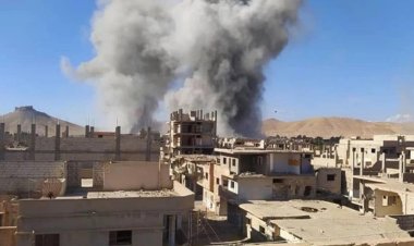 İşgalci İsrail'in Suriye'ye düzenlediği saldırıda 36 kişi hayatını kaybetti