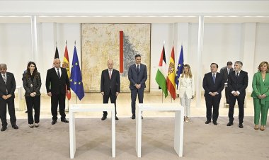 İspanya ile Filistin, hükümetler arası ilk zirveyi Madrid'de yaptı