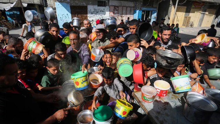 Hamas: Gazze'de 2 milyondan fazla insan açlık ve susuzluktan ölme riskiyle karşı karşıya