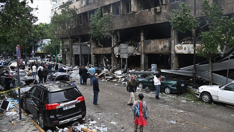 İşgalci İsrail Beyrut'un güneyine hava saldırısı düzenledi