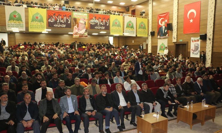 Peygamber Sevdalıları Şanlıurfa’da "Kasım Ayı Sahabe Ayı" etkinliği düzenledi