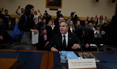 ABD Dışişleri Bakanı Blinken'a Kongre'de Gazze protestosu