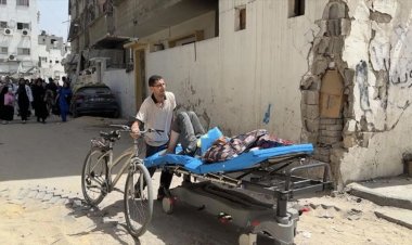 Gazze'deki sağlık kaynakları: Kemal Advan Hastanesi önündeki şehid ve yaralılar tahliye edilemiyor