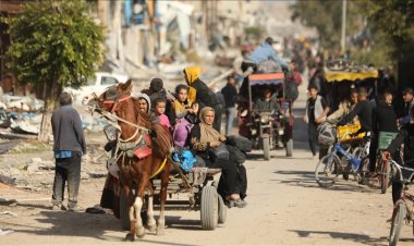 Terör rejimi yeni "tahliye emriyle" Gazzelileri zorla yerinden etmeye devam ediyor