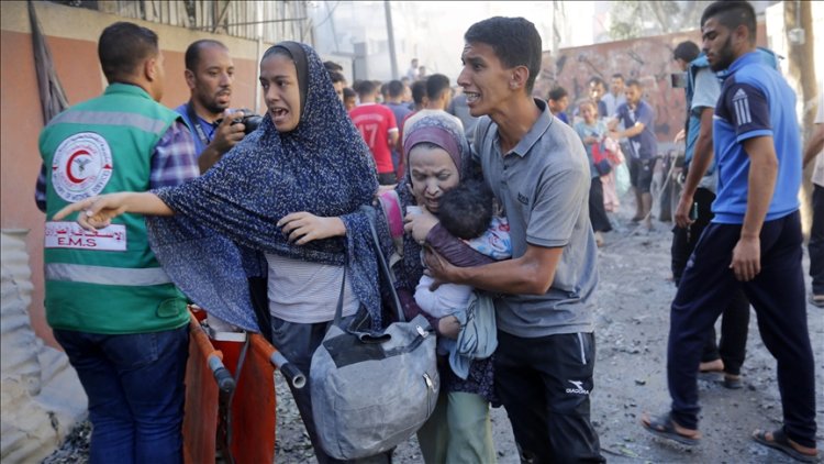 Gazze'de şehit sayısı 44 bin 466'ya yükseldi