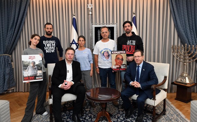 Elon Musk ve Siyonist Rejim Cumhurbaşkanı’ndan esir görüşmesi