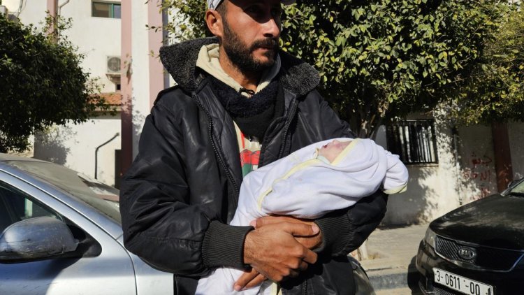 Gazze'de 48 saatte soğuk havadan 3 bebek hayatını kaybetti