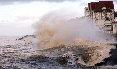 Fransa'da fırtına nedeniyle bazı bölgelerde turuncu alarm verildi