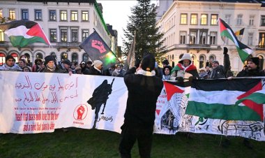 AP önünde, İsrail'in kaçırdığı doktor Ebu Safiyye için gösteri düzenlendi