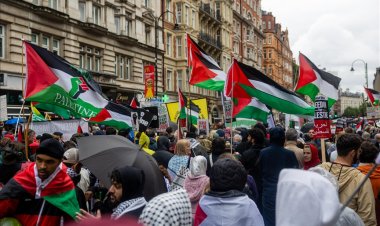 İngiliz polisi Filistin'e destek için BBC önünde toplanılmasını yasakladı