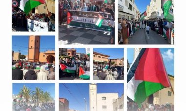 Fas'ta 115 protesto: Siyonist İsrail ile normalleşmeye karşı güçlü tepki