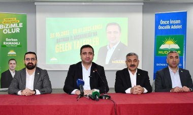 HÜDA PAR Milletvekili Ramanlı: Toplumsal barış için atılacak her adımı destekliyoruz