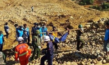 Myanmar'da heyelan: 12 ölü, çok sayıda kayıp