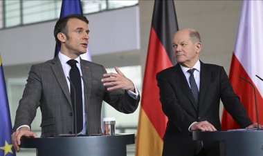 Macron ve Scholz "Trump'a karşı" daha güçlü bir Avrupa çağrısı yaptı