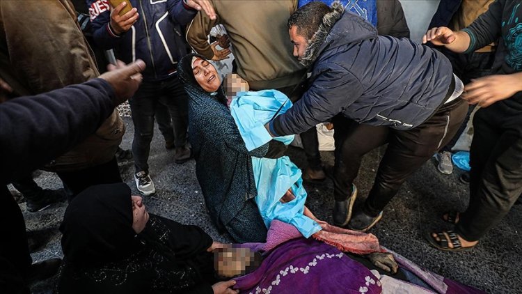 Gazze'de soykırım devam ediyor şehid sayısı 45 bin 553'e yükseldi