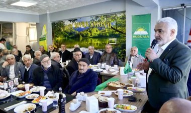 HÜDA PAR Genel Başkanı Yapıcıoğlu Silvan’da halkla buluştu