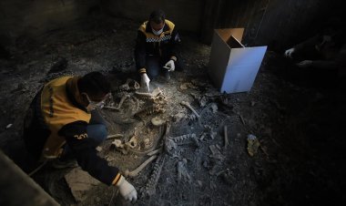 Esed rejiminin öldürdüğü sivillere ait toplu mezar bulundu