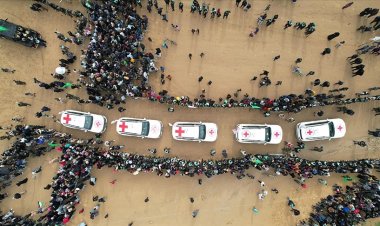 Gazze hükümeti, Kızılhaç heyeti ile esir takası sürecini görüştü