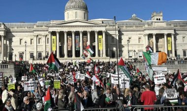 İngiltere'de halkın Filistin davasına desteği artıyor
