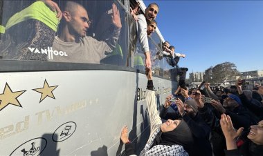 İsrail'in serbest bıraktığı Filistinli esirler Gazze'ye ulaştı