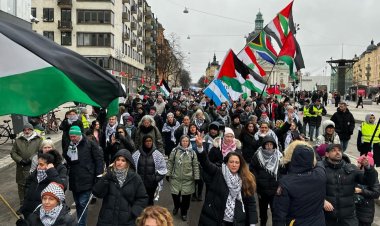 Trump'ın Gazze planı İsveç'te protesto edildi