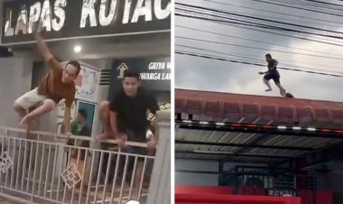 Endonezya'da tutuklular cezaevinden firar etti