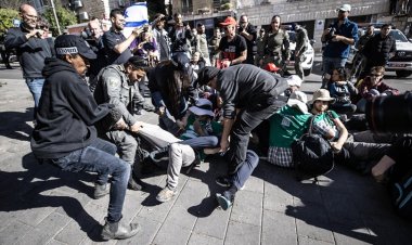 Netanyahu'nun konutu yakınında 12 protestocu gözaltına alındı