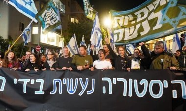 Batı Kudüs’te esir protestosu: Yisrael Katz meclise helikopterle ulaştı