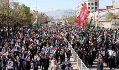 Tahran'da Kudüs Günü yürüyüşü düzenlendi