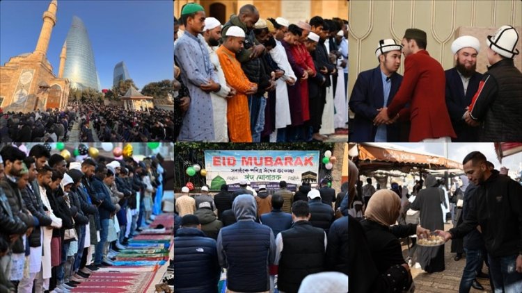 Dünyada Ramazan Bayramı kutlanıyor