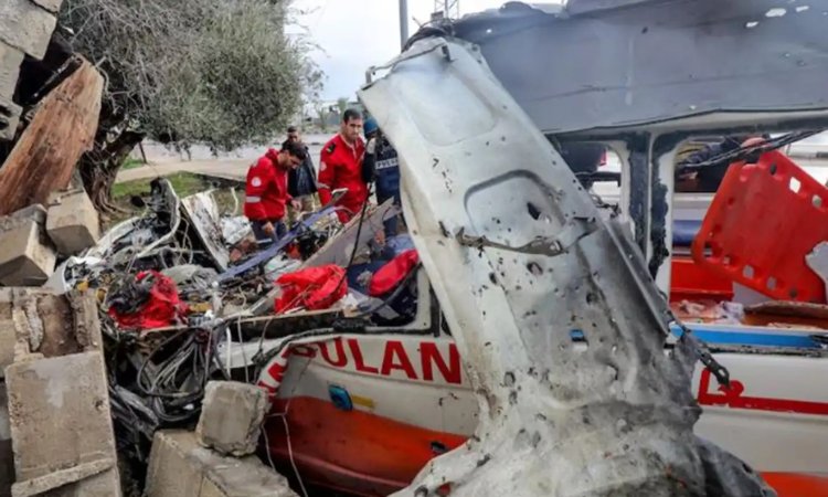 'Refah kentinde sağlık personeli kasıtlı bir şekilde infaz edildi'